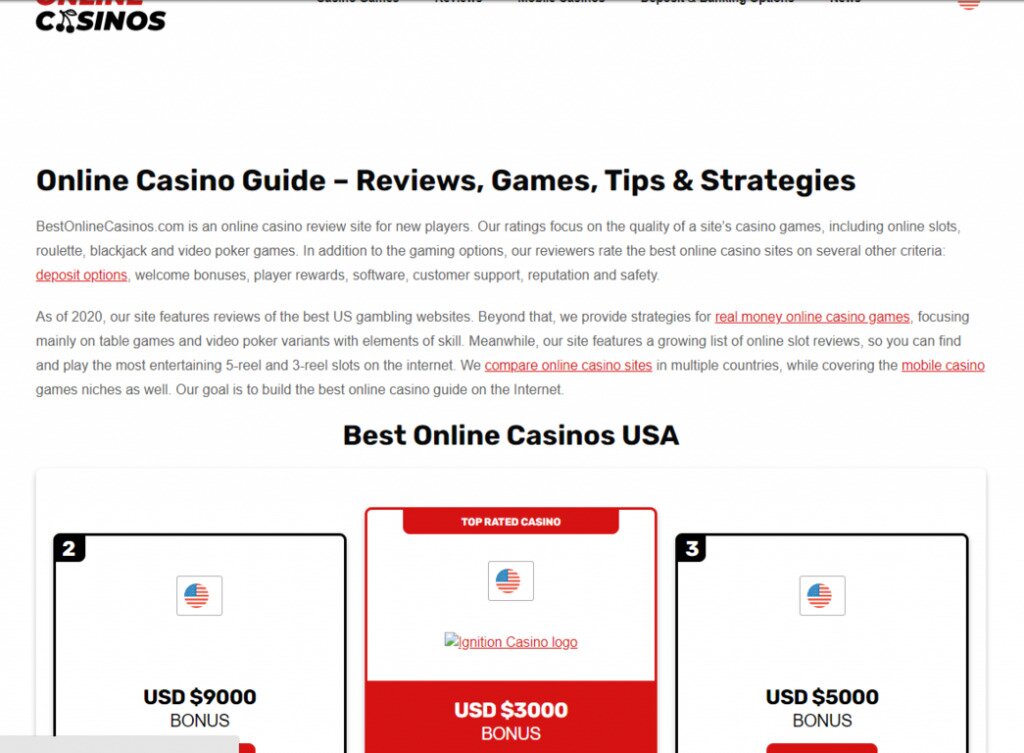 Best Online Casinos 2020