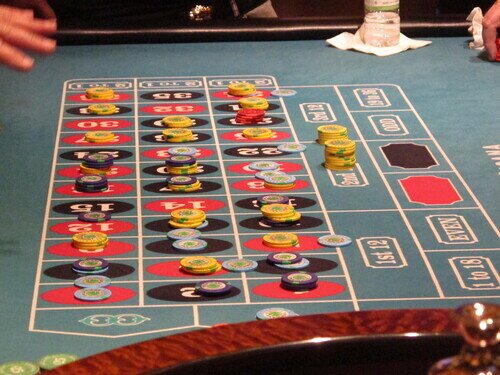 Inside Bets in Roulette
