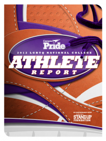 Campus Pride 2012 LGBTQ National College Athlete Report
