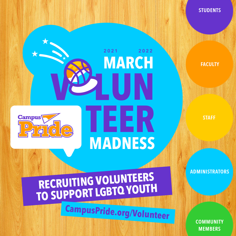 March Volunteer Madness Campus Pride