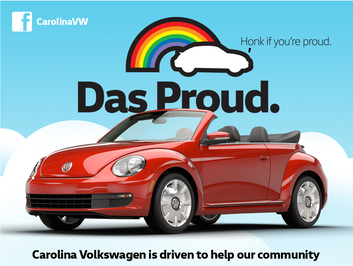 support lgbtq youth with carolina volkswagen low country volkwagen das proud support lgbtq youth with carolina