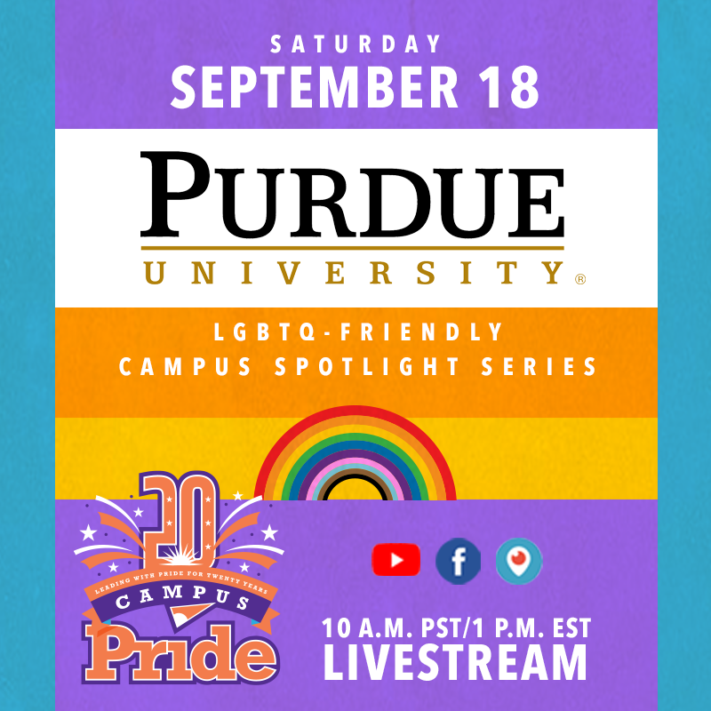 20th Anniversary Spotlight Purdue University Campus Pride